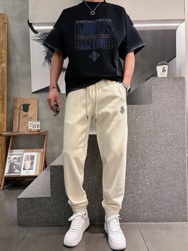 몽클레어 2026 신상 클래식 로고 캐주얼 팬츠 001-262874