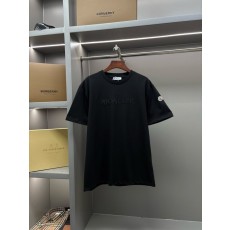 몽클레르 자수 패치 부착 반팔 티셔츠 001-262914