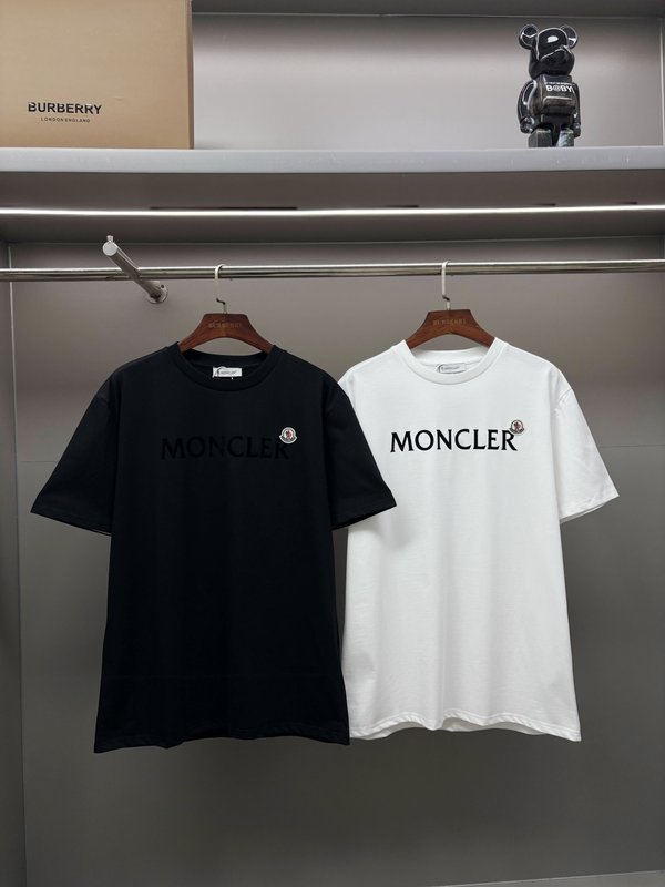 몽클레르 신규 프린트 패치 반팔 티셔츠 001-262915