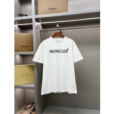 몽클레어 로고 패치 프린팅 반팔 티셔츠 001-262916