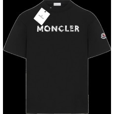 몽클레르 2025 더블 야스 순면 프린팅 반팔 티셔 001-262940