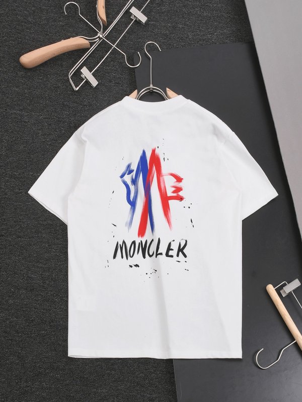 몽클레어 순면 프린팅 반팔 티셔츠 001-262968