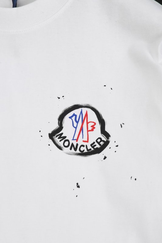 몽클레어 순면 프린팅 반팔 티셔츠 001-262968