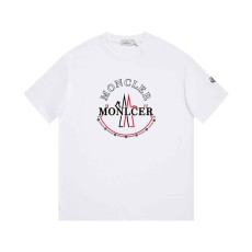 몽클레르 2025 프린팅 순면 반팔 티셔츠 001-262989