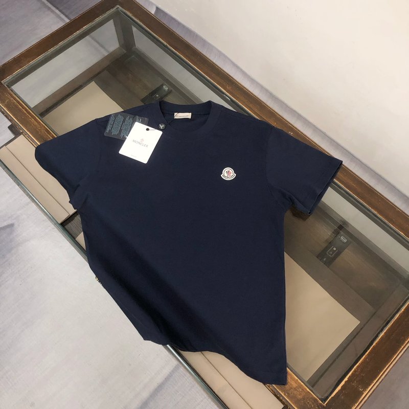 몽클레어 2025 남녀공용 라운드넥 반팔 티셔츠 001-263074
