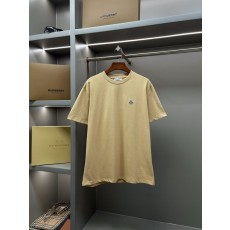 몽클레르 로고 패치 라운드 티셔츠 001-263082