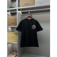 몽클레르 오버랩 로고 프린트 반팔 티셔츠 001-263083