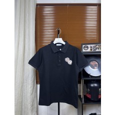 몽클레어 여름 입체 실리콘 로고 칼라 폴로 셔츠 001-263097