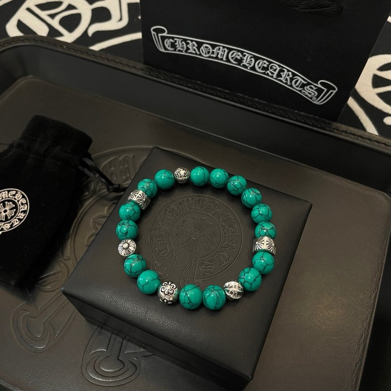 Chrome Hearts 청록색 팔찌 001-263112