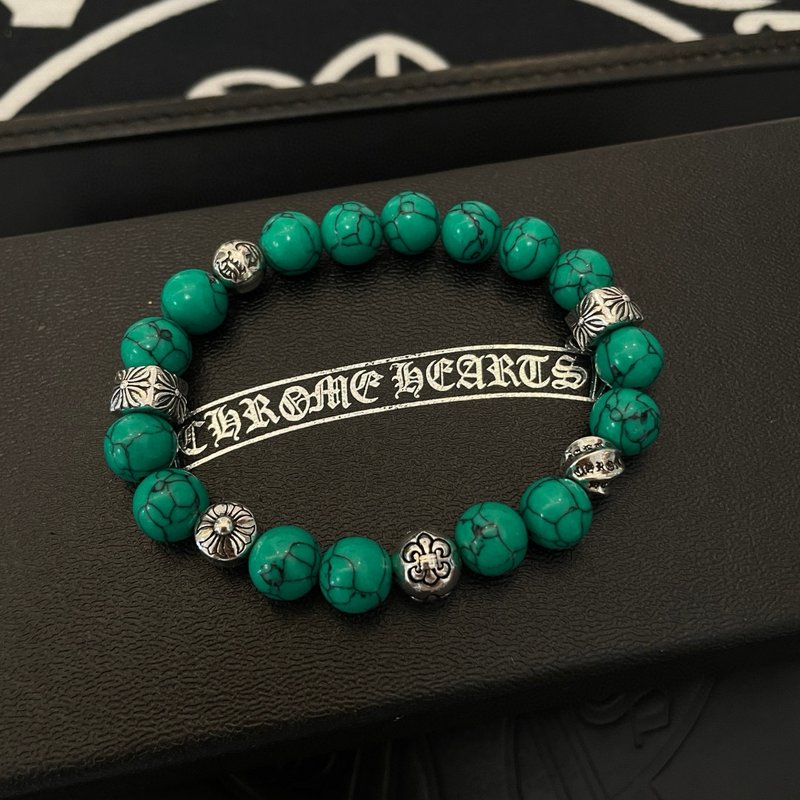 Chrome Hearts 청록색 팔찌 001-263112