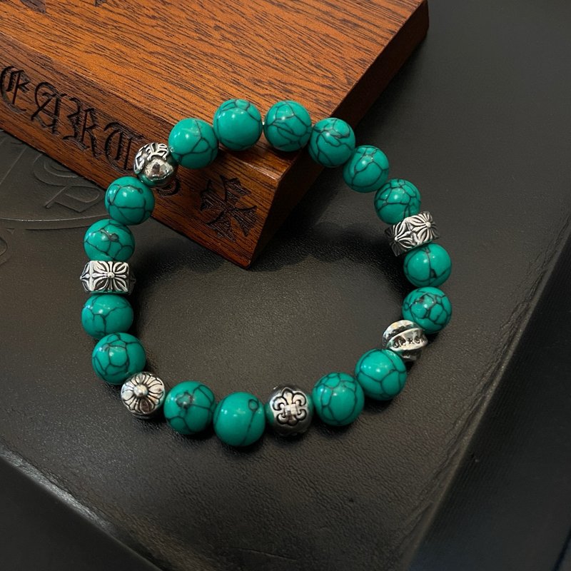 Chrome Hearts 청록색 팔찌 001-263112