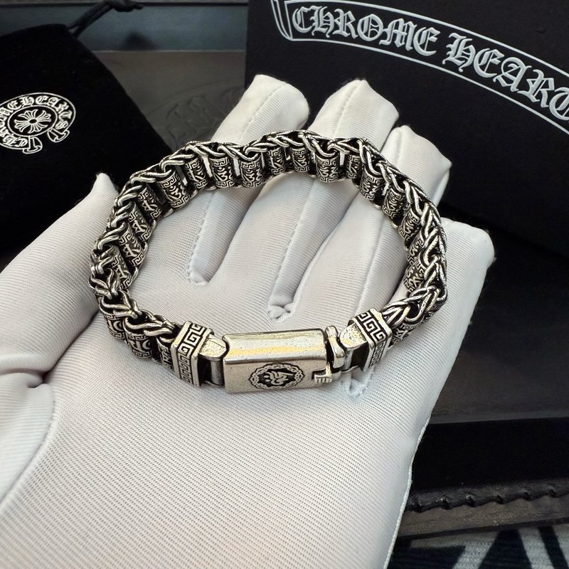 Chrome Hearts 클래식 빈티지 범문 팔찌 001-263122