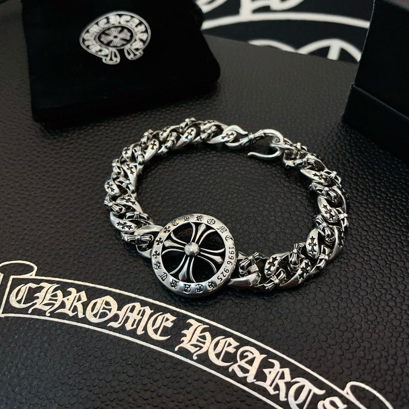 Chrome Hearts 클래식 빈티지 십자가 팔찌 001-263197