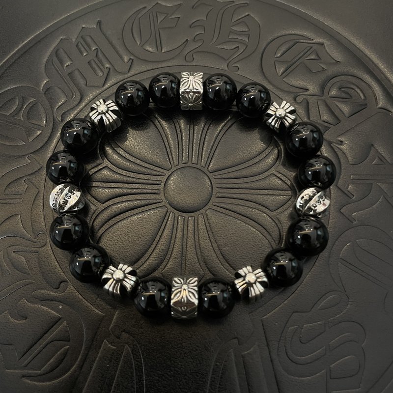 Chrome Hearts 흑요석 팔찌 001-263206
