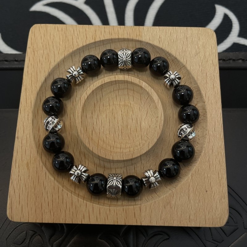 Chrome Hearts 흑요석 팔찌 001-263206