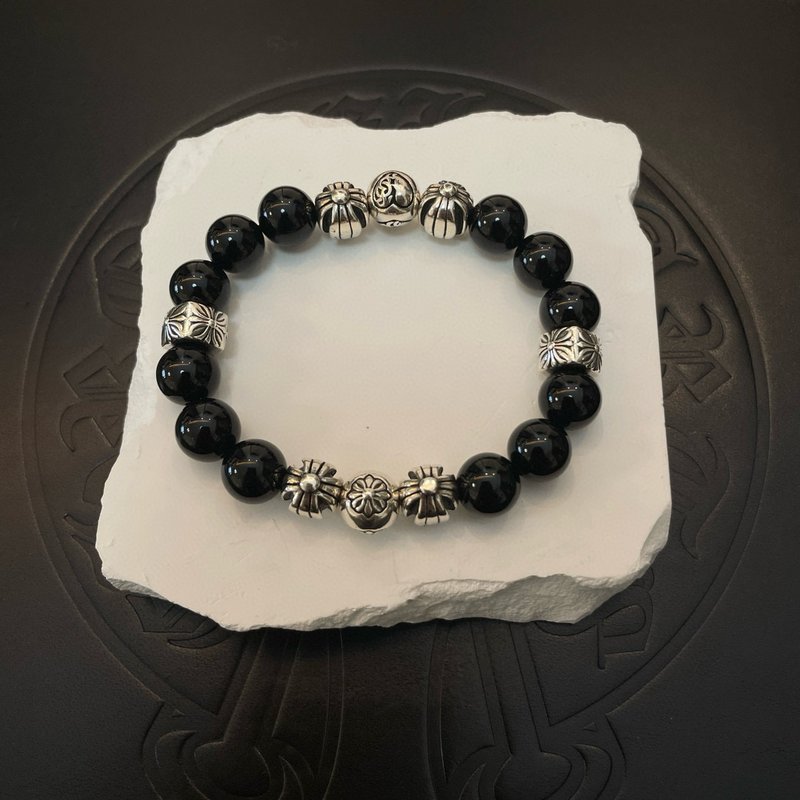 크롬하츠 블랙 오닉스 팔찌 001-263223
