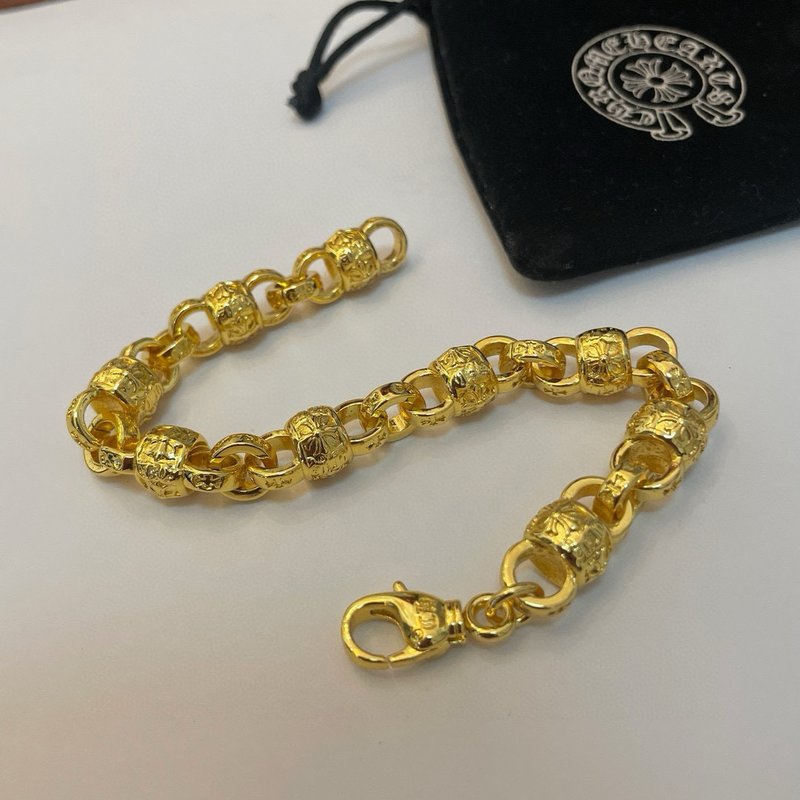 크롬하츠 골드 크로스 펜던트 팔찌 001-263241