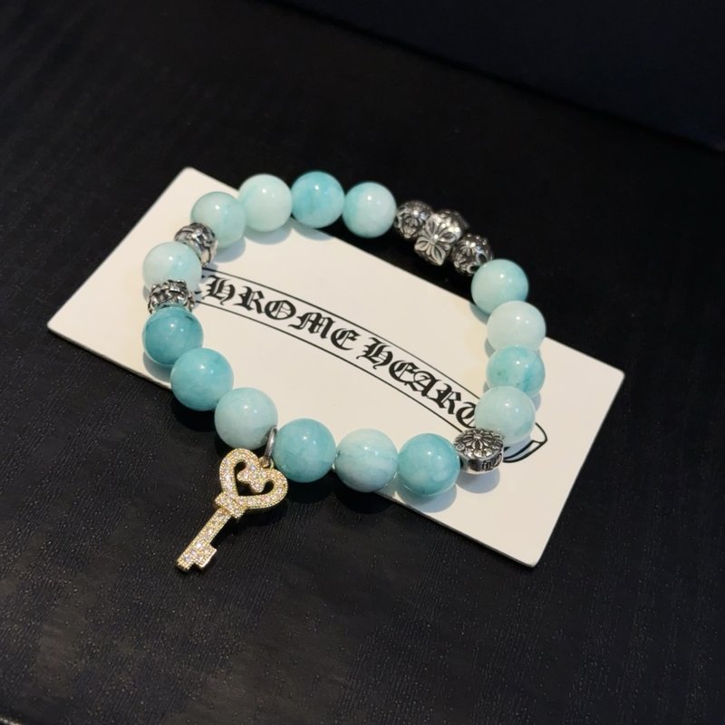 Chrome Hearts 클래식 빈티지 멀티 요소 팔찌 001-263264
