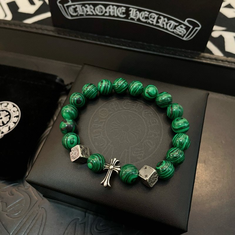 Chrome Hearts 빈티지 멀티 요소 팔찌 001-263267