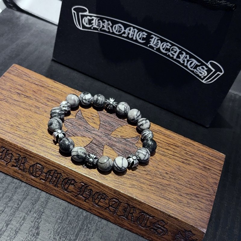 Chrome Hearts 빈티지 멀티 요소 팔찌 001-263315