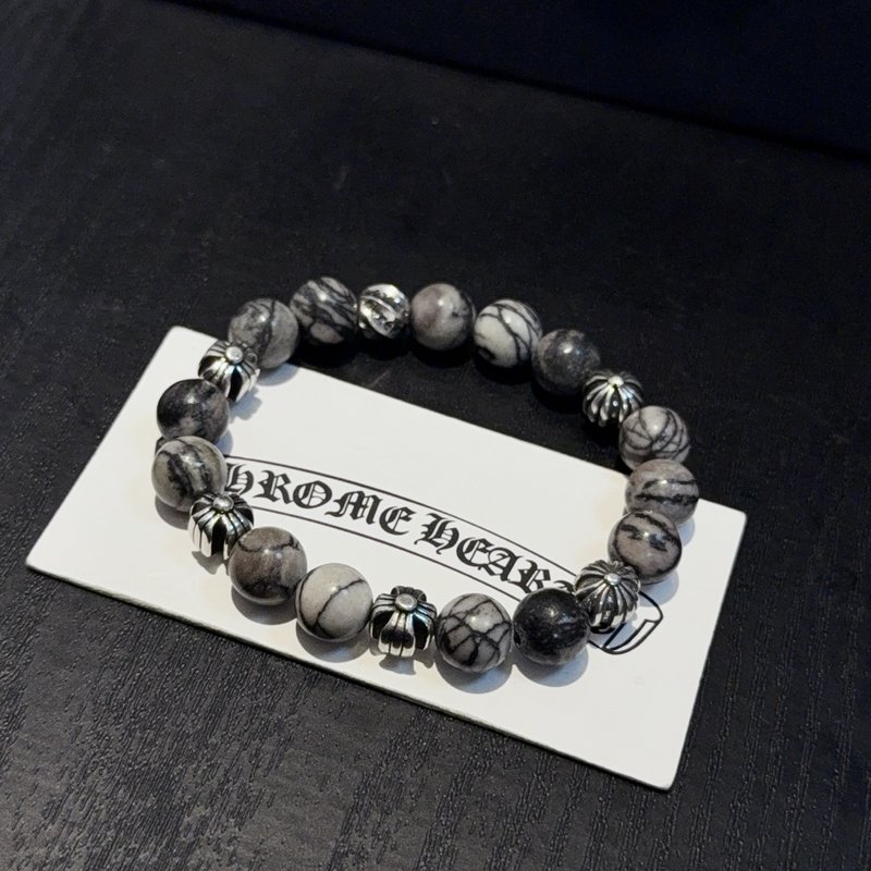 Chrome Hearts 빈티지 멀티 요소 팔찌 001-263315