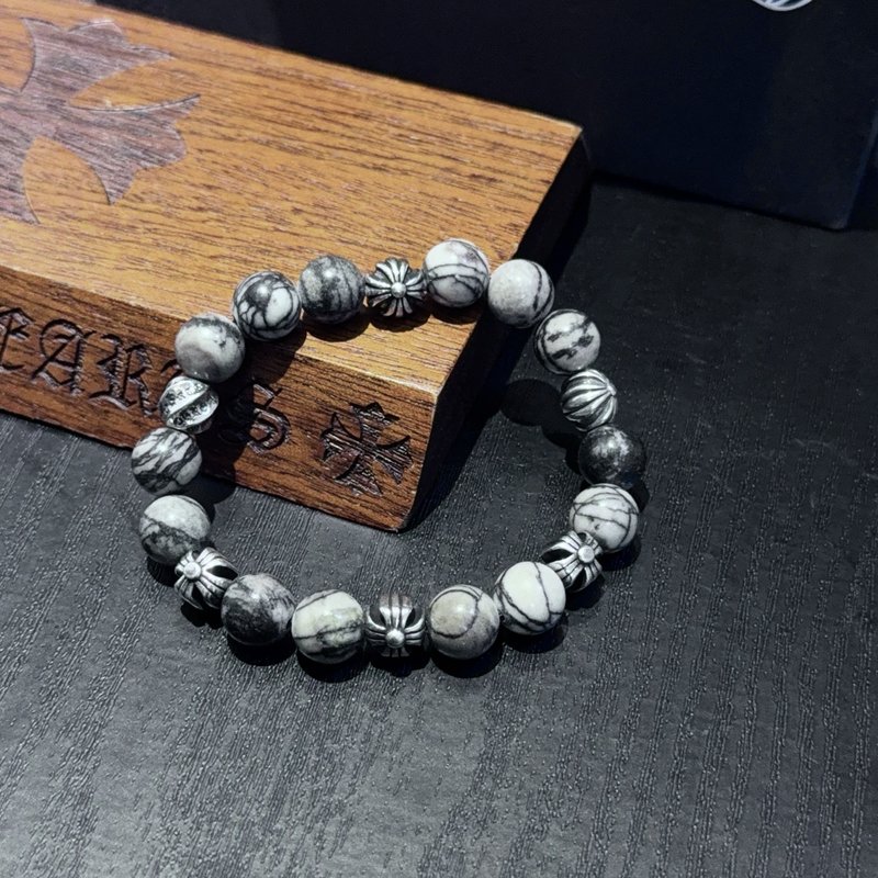 Chrome Hearts 빈티지 멀티 요소 팔찌 001-263315