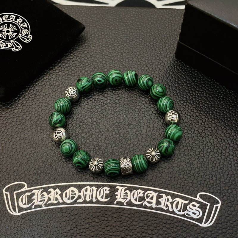 Chrome Hearts 클래식 빈티지 여러 요소 비취 001-263326