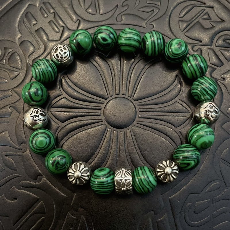 Chrome Hearts 클래식 빈티지 여러 요소 비취 001-263326