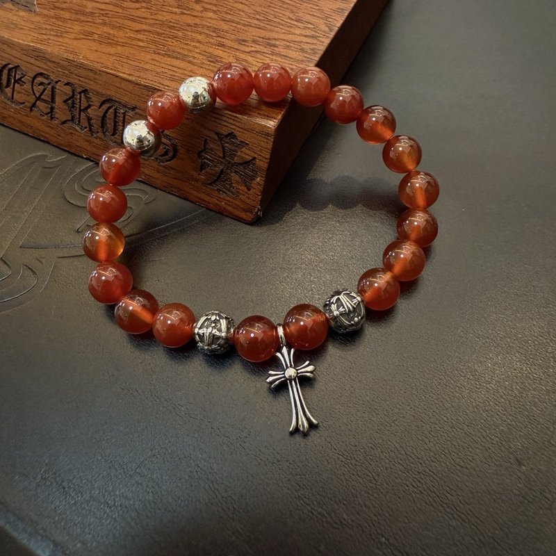 Chrome Hearts 빈티지 멀티 요소 팔찌 001-263347