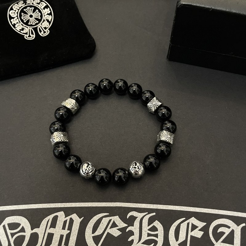 Chrome Hearts 클래식 흑마노 팔찌 001-263374
