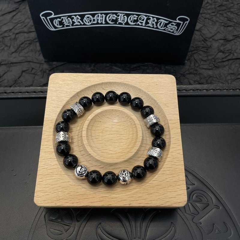 Chrome Hearts 클래식 흑마노 팔찌 001-263374