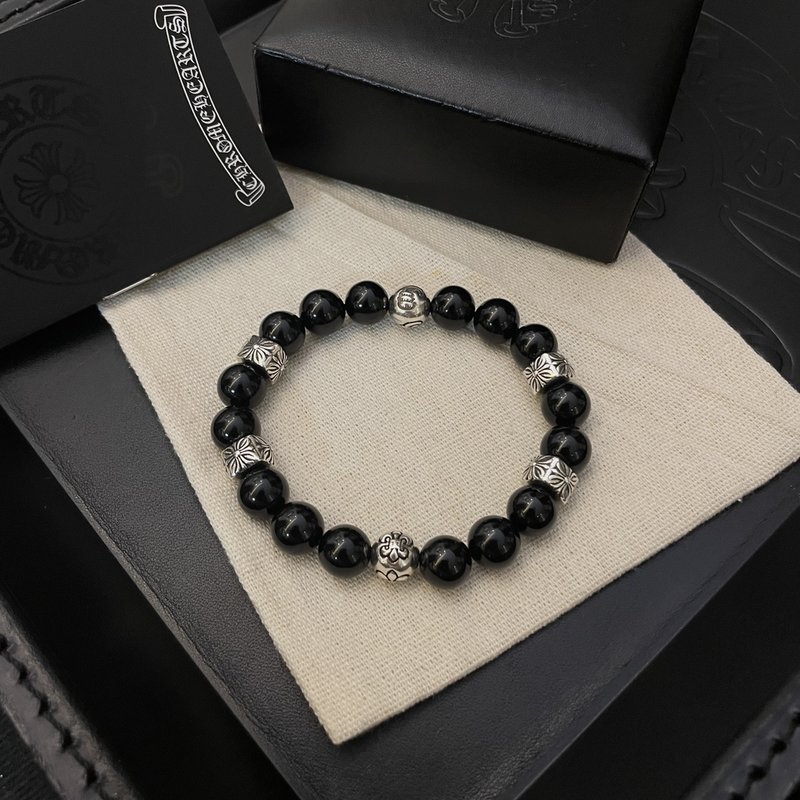크롬하츠 빈티지 마노 구슬 팔찌 001-263394