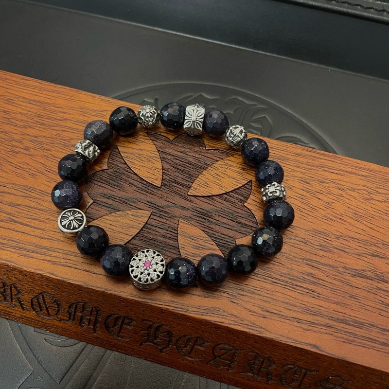 크롬하츠 흑요석 팔찌 001-263460