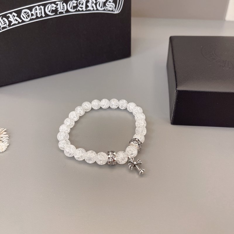 크로하트 천연비즈 실버비즈 팔찌 001-263465