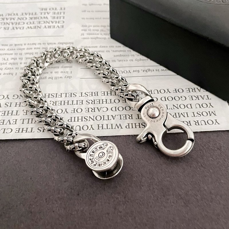 Chrome Hearts 클래식 플라워 랍스터 클로 팔 001-263483