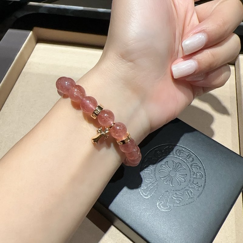 크롬하츠 스트로베리 크리스탈 팔찌 001-263494