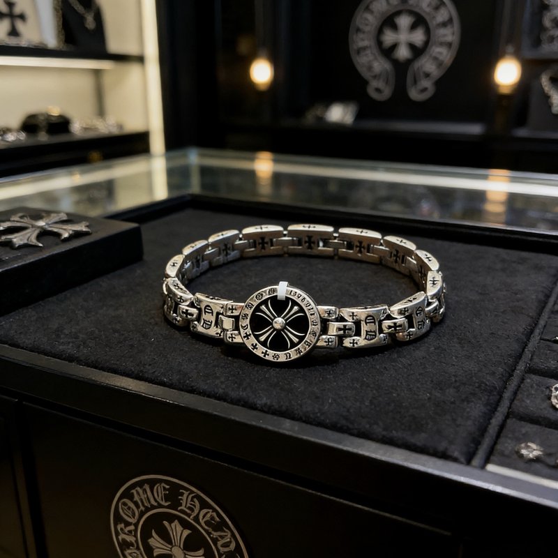 Chrome Hearts 크로스 펜던트 팔찌 001-263504