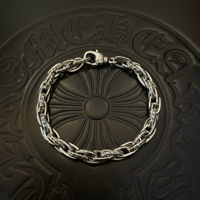 Chrome Hearts 빈티지 링크 체인 팔찌 001-263525