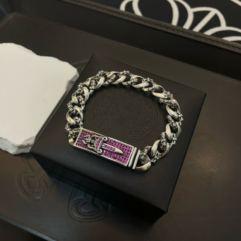 Chrome Hearts 빈티지 크로스 팔찌 001-263528