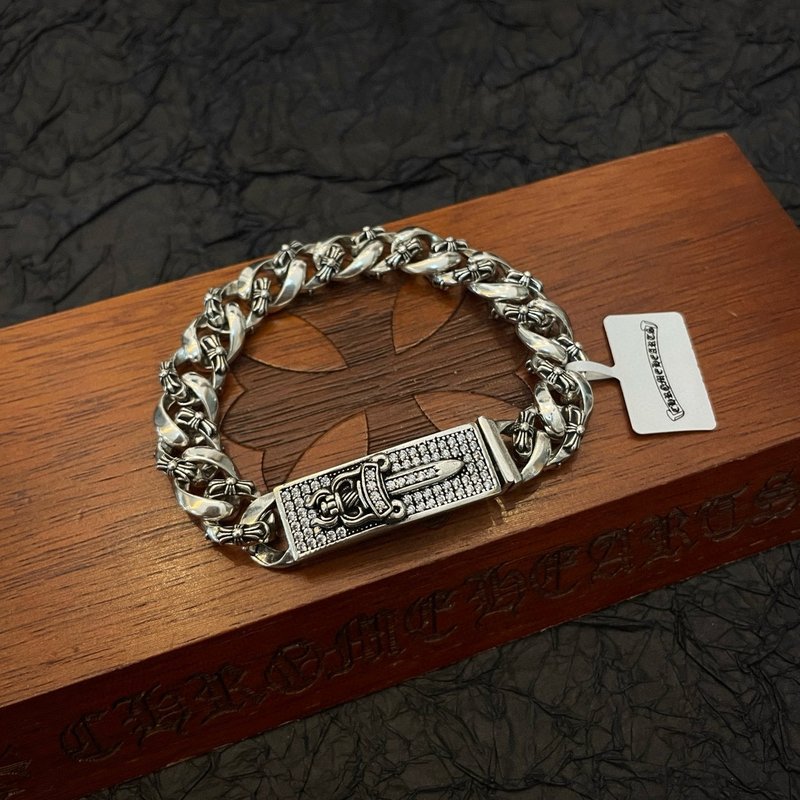 Chrome Hearts 빈티지 크로스 플라워 다이아몬 001-263536