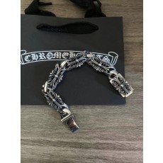 크롬하트 클래식 십자가 와이드 남성 팔찌 001-263542