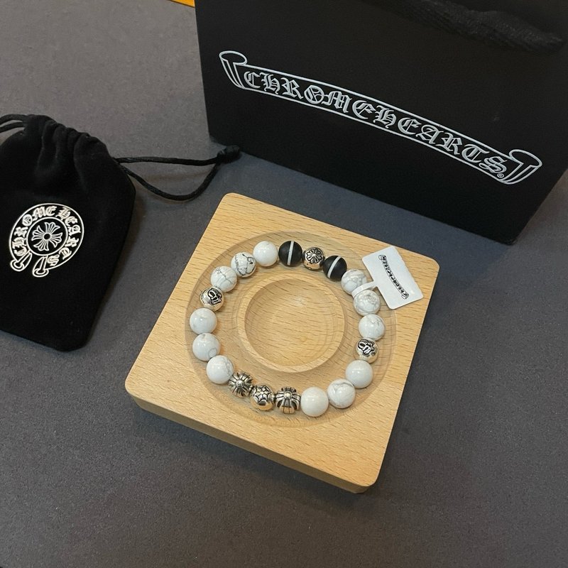 Chrome Hearts 빈티지 백송석 팔찌 001-263552