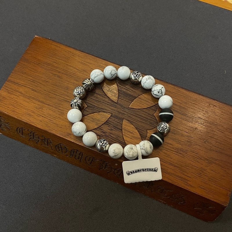 Chrome Hearts 빈티지 백송석 팔찌 001-263552