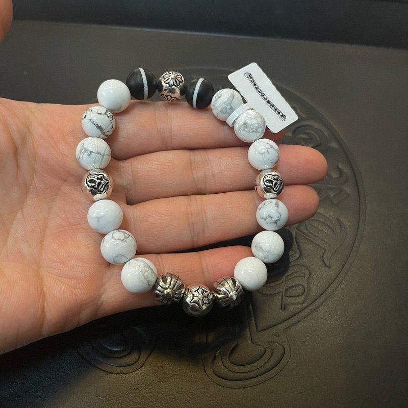 Chrome Hearts 빈티지 백송석 팔찌 001-263552
