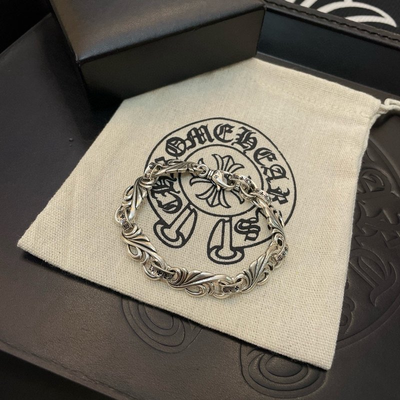 Chrome Hearts 클래식 빈티지 등나무 꽃 팔찌 001-263559