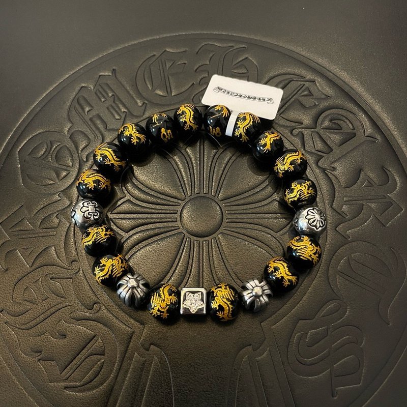 Chrome Hearts 빈티지 멀티 요소 팔찌 001-263561
