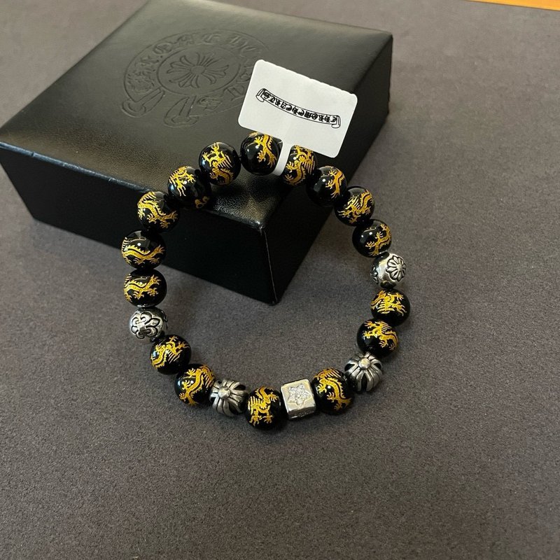Chrome Hearts 빈티지 멀티 요소 팔찌 001-263561