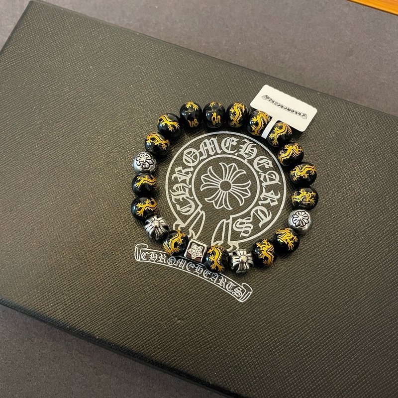 Chrome Hearts 빈티지 멀티 요소 팔찌 001-263561
