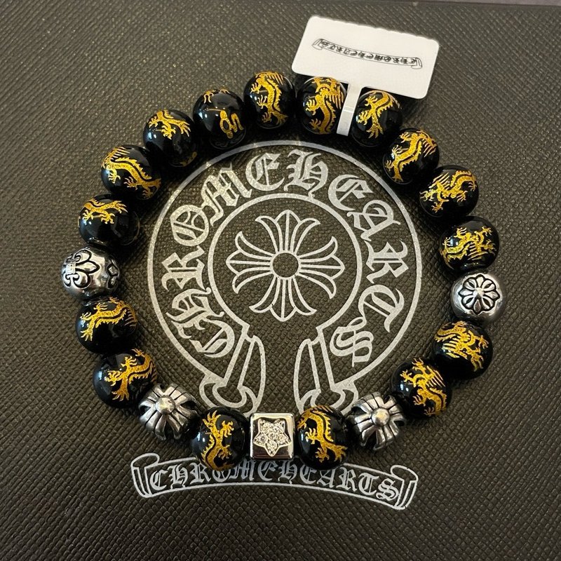 Chrome Hearts 빈티지 멀티 요소 팔찌 001-263561
