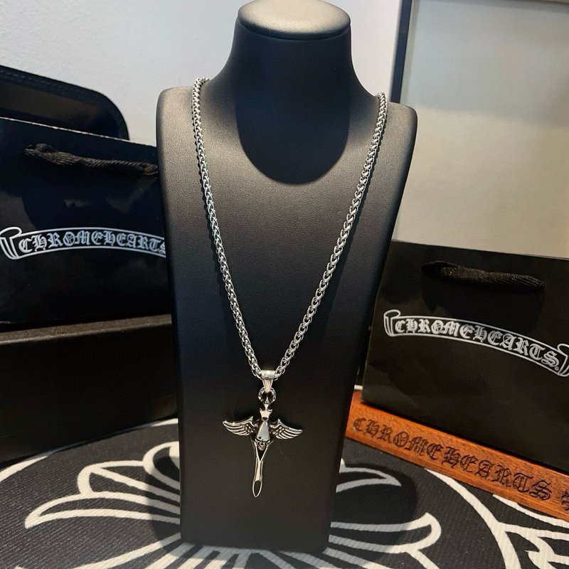 크롬하츠 복고 멀티 요소 팔찌 001-263566